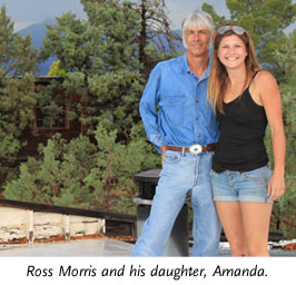 Ross Morris and his daughter, Amanda.