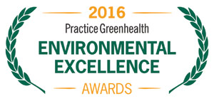 2016 Practice Greenhealth Environmental Excellenc Award