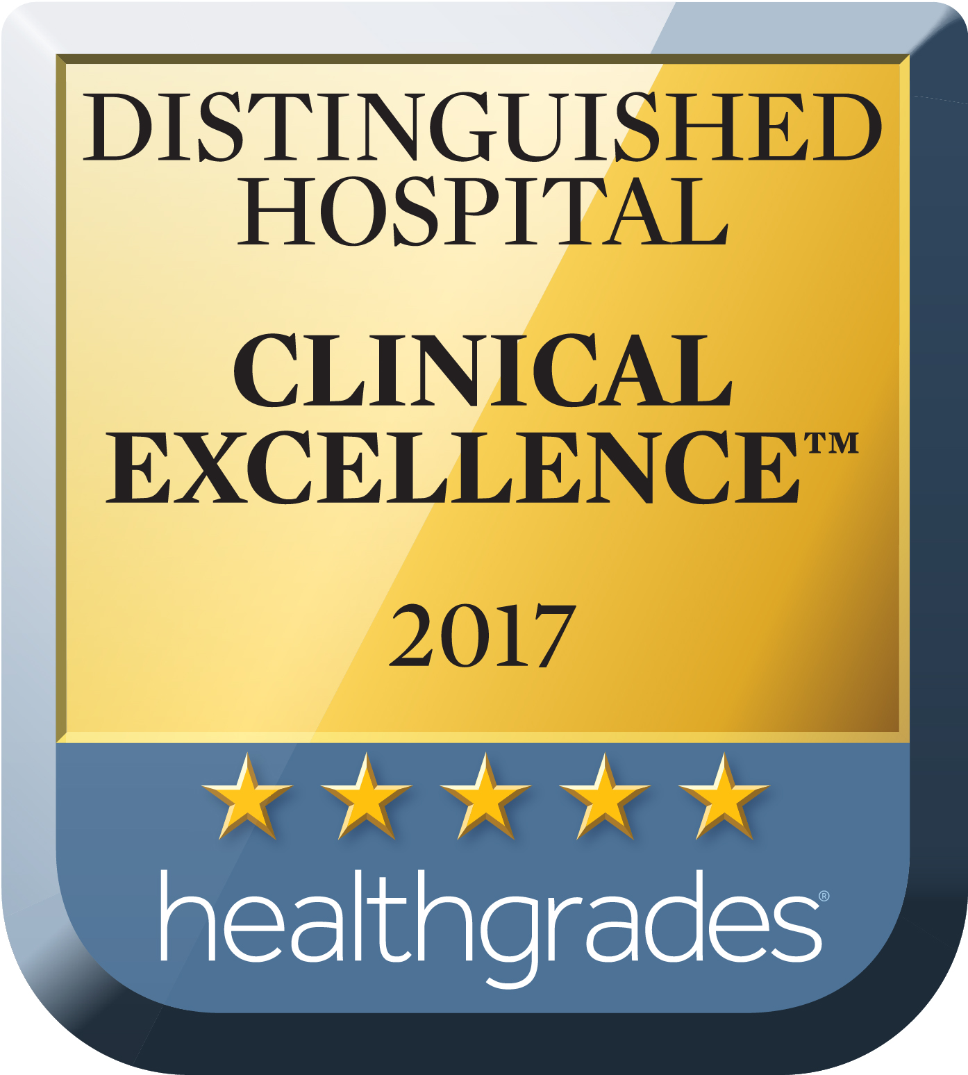 Healthgrades 2017 Distinguished Hospital Award