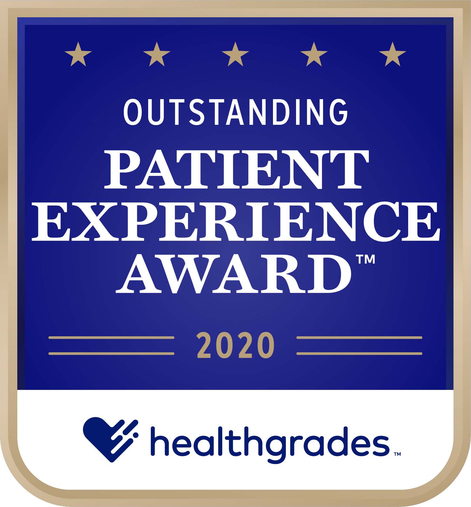 Healthgrades Patient Experience Award 2020