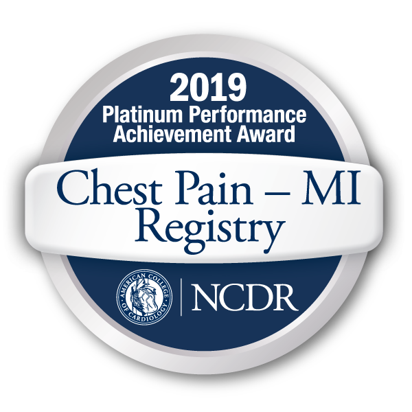 2019 Platinum Award Chest Pain