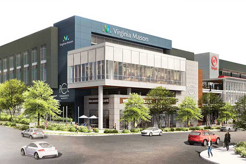 Exterior picture of Virginia Mason Bellevue Medical Center building