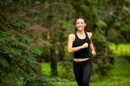 Woman jogging