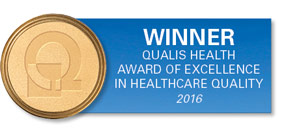 Winner: Qualis Health Award of Excellence in Healthcare Quality - 2016